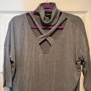 Grey Express Top